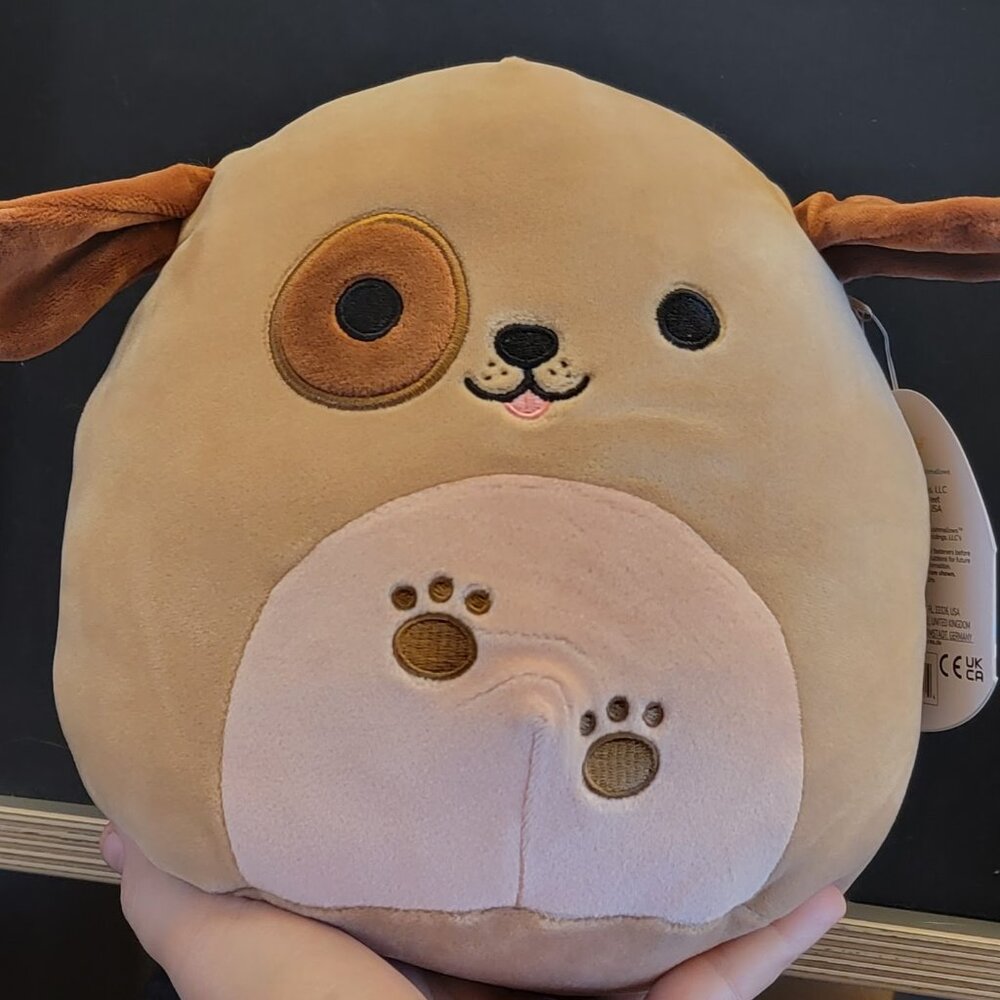 Squishmallow Doug The Dog 8” Plush Toy RARE Special Edition